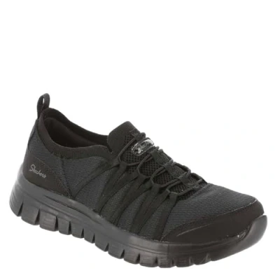 Afbeelding van Skechers Graceful Soft Soul Sneakers voor dames, zwart.