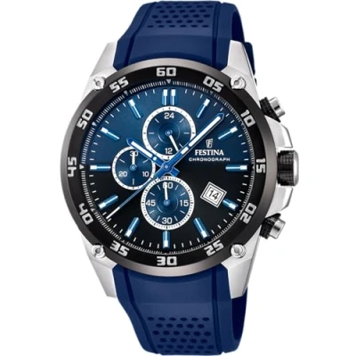 Afbeelding van Festina F20330/A Polshorloge Chronograaf Heren