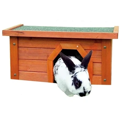 Afbeelding van Trixie Natura Knaagdierhuis Bruin 40X20X28 CM (381282)