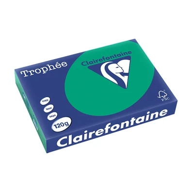 Image de Clairefontaine 1224 papier jet dencre vert
