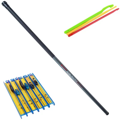 Afbeelding van Ultimate Action Tele Pole Vaste hengel Set 6m