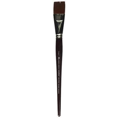 Afbeelding van Winsor &amp; Newton Galeria Acrylverf Penseel One Stroke Platte vorm kort steel 25mm