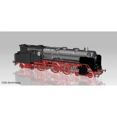 Afbeelding van Piko H0 50705 stoomlocomotief BR 62 van de DR