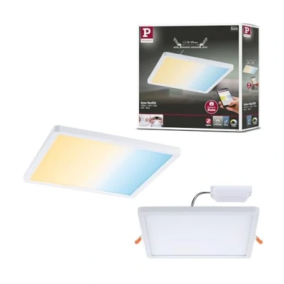 Afbeelding van Paulmann 93048 AREO VariFit TuneW Zigbee LED inbouwpaneel 16 W Wit