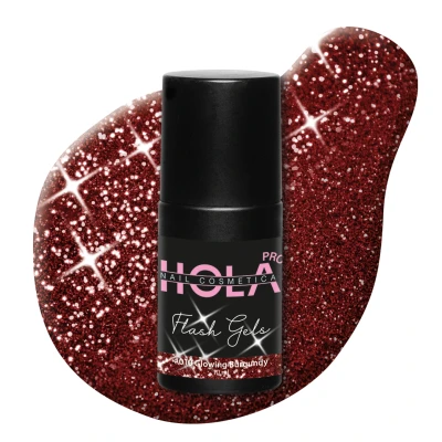 Afbeelding van HNC Flash Gel #010 Glowing Burgundy