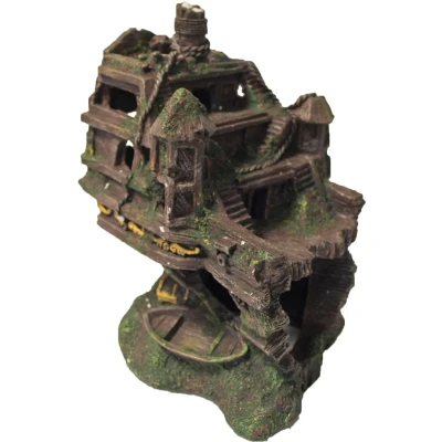 Afbeelding van Polyresin ornament achterdeel schip 20x15x23 cm Gebr de Boon Gebr.