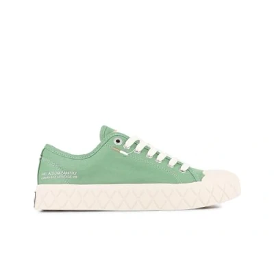 Afbeelding van Palladium ACE CVS ORG Sneakers laag, Maat: 46, Vintage green Textiel