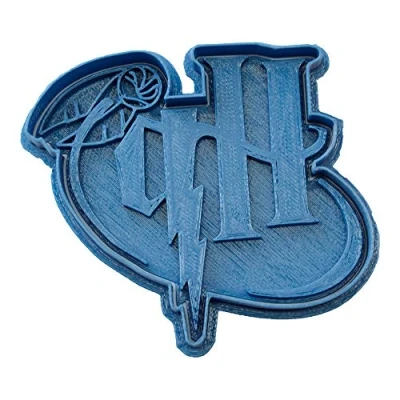 Afbeelding van Cuticuter Snitch Harry Potter uitsteekvorm van kunststof, blauw, 8 x 7 1,5 cm