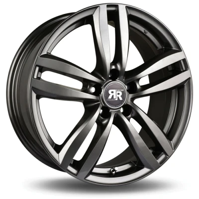 Image de Jante alu racer target 6.5x16 5x108 et52.5 gris