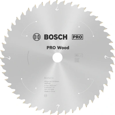 Afbeelding van Bosch Accessories 2608837701 Hardmetaal cirkelzaagblad 184 x 16 mm Aantal tanden: 48 1 stuk(s)