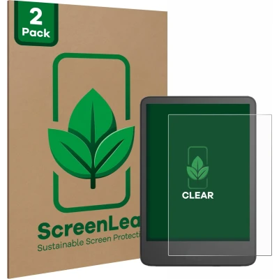 Afbeelding van ScreenLeaf Screenprotector voor Amazon Kindle 2024 Duurzame schermbescherming Folie Beschermfolie transparant (2 Stuks)