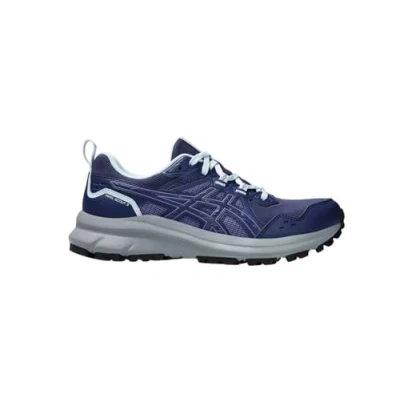 Afbeelding van Asics Trail Scout 3 hardloopschoenen, Dames, Maat: 37.5, Indigo blue/light blue Imitatieleer/ textiel