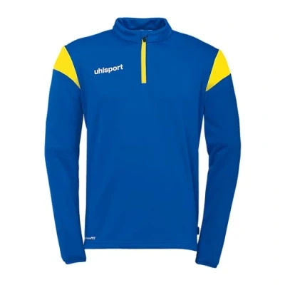 Afbeelding van Uhlsport Squad 27 Ziptop Heren Azuurblauw / Limoen Maat: L