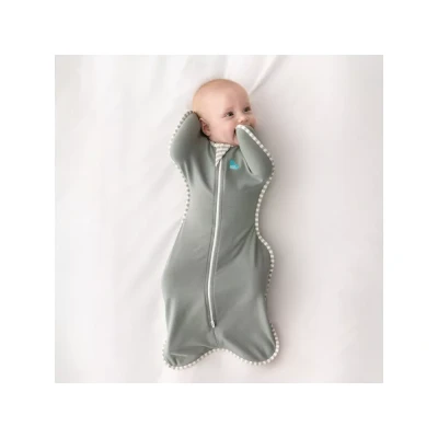 Afbeelding van Love to Dream™ Babyslaapzak Swaddle Up™ Inbakeren Baby 0 3 maanden 3.5 6 kg All season Deep olive