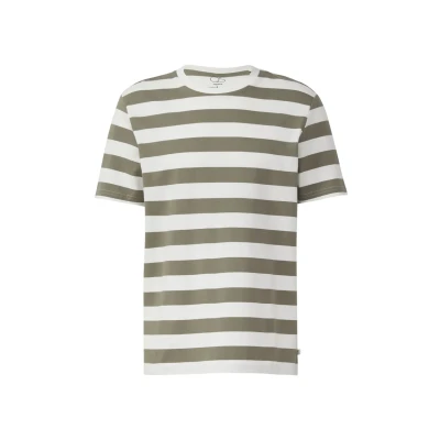 Afbeelding van Q/S designed by Heren t shirt Maat L Mannen 73G0 GREEN katoen