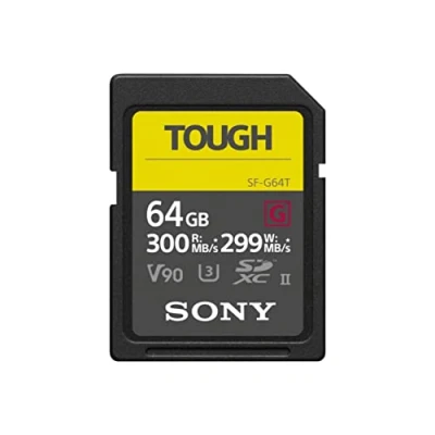 Afbeelding van Sony Tough Professional SDXC 64 GB CL10 UHS II R300 W299 U3 V90