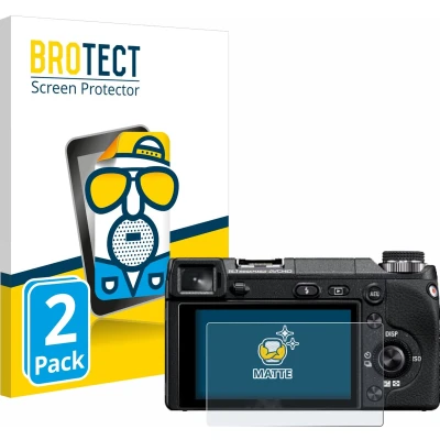 Afbeelding van BROTECT Screenprotector voor Sony Alpha NEX 6 Folie Beschermfolie matte (2 Stuks)