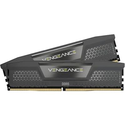 Image de Mémoire RAM Vengeance DDR5 64GB 2x32GB DIMM 5200MT/s Optimisé pour AMD Unbuffered 1.25V Noir