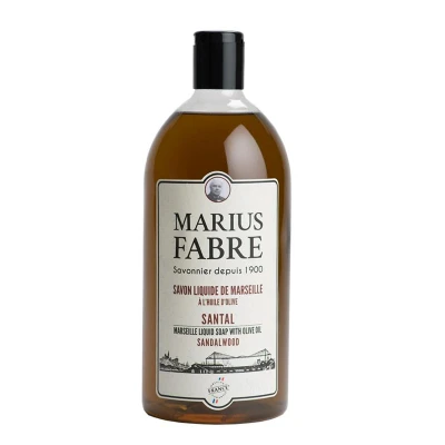 Afbeelding van Marius Fabre 1900 Vloeibare Marseillezeep 1L Sandelhout