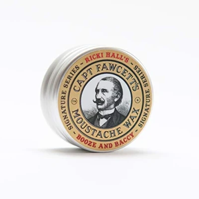 Afbeelding van Kapitein Fawcett Moustache Wax Ricki Hall&#039;s 15 ml