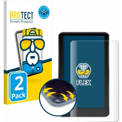 Afbeelding van BROTECT Screenprotector voor Garmin zumo XT Folie Beschermfolie transparant volledig dekking (2 Stuks)