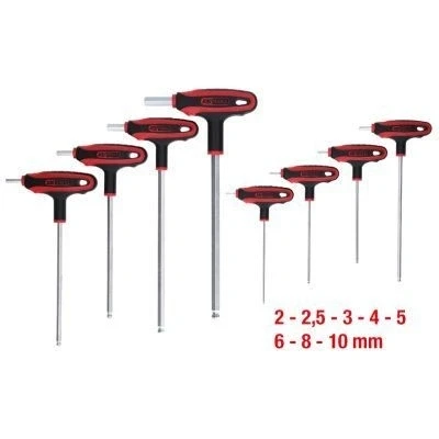 Afbeelding van KS TOOLS 151.8155 Schroevendraaierset 8 Kunststof etui