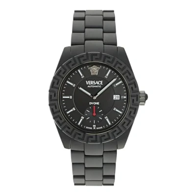Afbeelding van Versace DV One Automatic Horloge, Heren, Maat: Size, All black