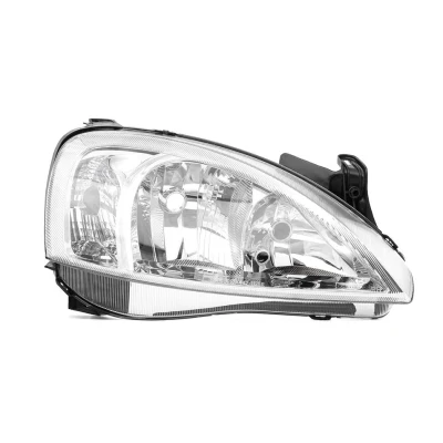 Afbeelding van ABAKUS 442 1125R LDEMN Koplampen rechts H7/H7, W5W, PY21W Chroom Transparent Zonder elektro motor PX26d, BAU15s OPEL: Corsa C Hatchback, Combo Tour