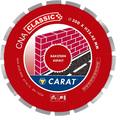 Afbeelding van Carat diamantzaag 370x30,00mm asfalt/baksteen classic