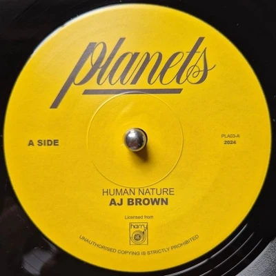 Afbeelding van AJ Brown Human Nature (7&quot; Vinyl Single)