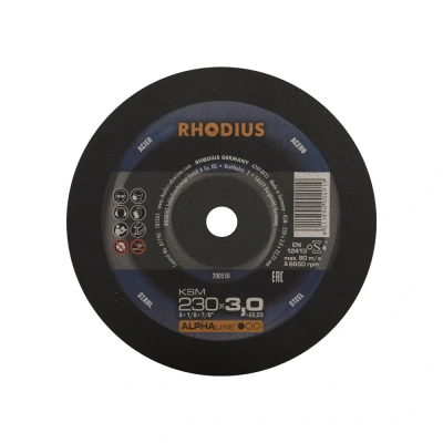 Afbeelding van Rhodius KSMFT 200550 Doorslijpschijf recht 230 mm 1 stuk(s) Staal