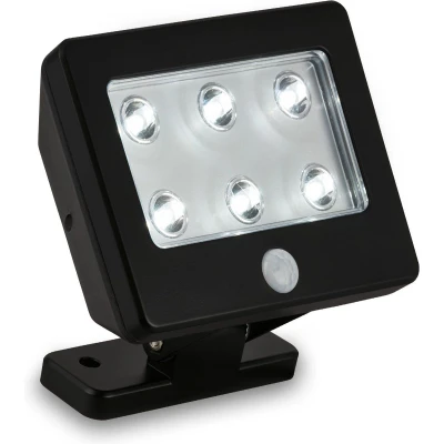 Afbeelding van BRILONER KOLLIG Led Outdoor Wall Lamp With Motion Detector, Lero Outdoor, Leds / 2.88w, Zwart