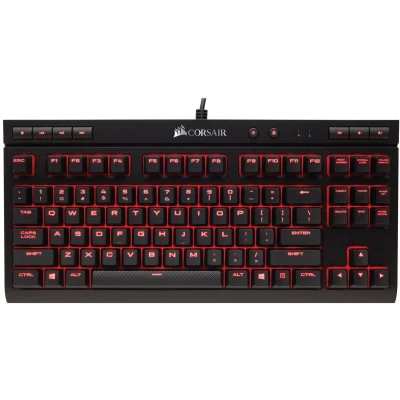 Afbeelding van Corsair K63 Compact Mechanisch QWERTY Gaming Toetsenbord Cherry MX Red