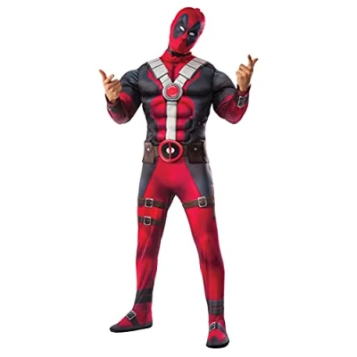 Afbeelding van RUBIES FRANCE Luxe Deadpool 2 kostuum voor volwassenen XL