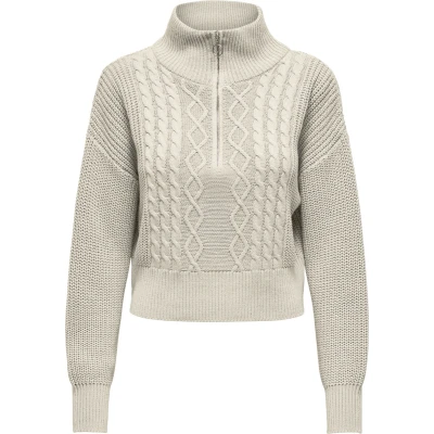 Afbeelding van ONLY Onldoritta Trui, Dames, Maat: Large, Pumice stone