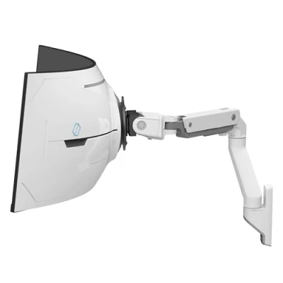 Afbeelding van Ergotron HX arm met zeer zware draaibare muurbevestiging Wit (Muur, 57.01&quot;), Monitorsteun,