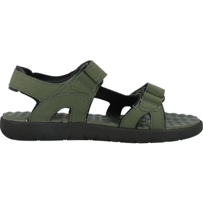 Afbeelding van Timberland Perkins ROW 2 Strap Outdoorsandalen voor kinderen, Maat: 40, Dark green Hoogwaardig imitatieleer