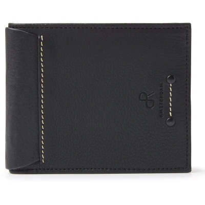 Afbeelding van dR Amsterdam Tampa Billfold black Heren portemonnee