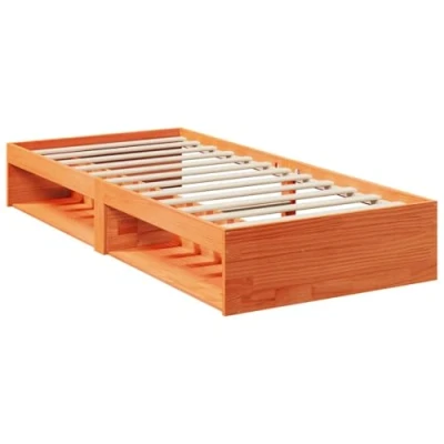 Afbeelding van Slaapbank 90X200 Cm Massief Grenenhout Wasbruin