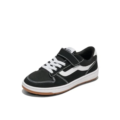Afbeelding van Vans ryland ls v in de kleur zwart.