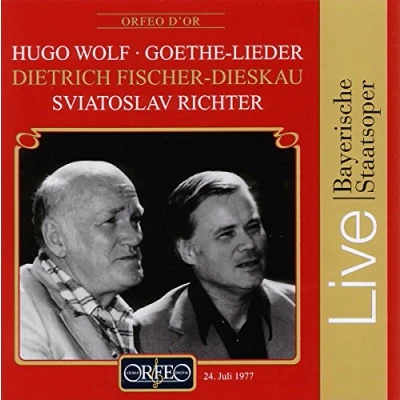 Afbeelding van Dietrich Fischer Dieskau Goethe Liederlive Recording 1977 (CD)