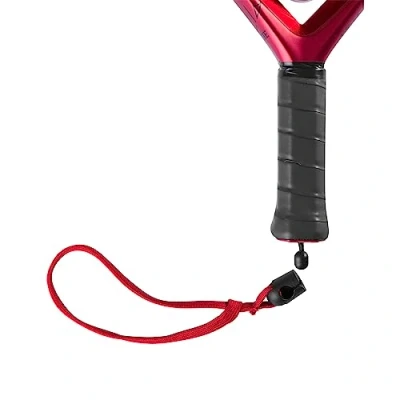 Afbeelding van Wilson Double Braid Polsband Red Rood Padel Accessoires