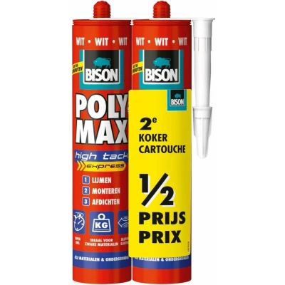 Afbeelding van Bison Polymax High Tack Duo Verpakking