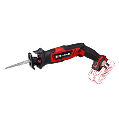 Afbeelding van Einhell accu Reciprozaag TE AP 18/13 Li Solo Power X Change 18 V/Li ion 0 3.000 t/min Slaghoogte: 13 mm Max. Zaagdiepte (hout/kunststof/metaal): 50/10/4 Incl. 1x zaagblad voor hout en metaal Excl. lader