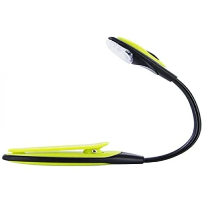 Image de Lampe De Lecture Led Pince Pile Inclus
