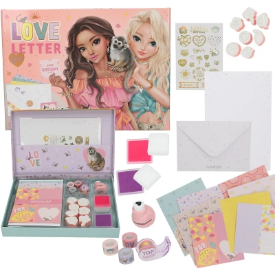 Afbeelding van Depesche TOPModel Love Letter set JUICY