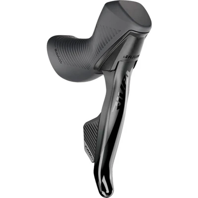 Afbeelding van Sram Rival Etap Axs Flat Mount Hydraulic Rechter Remhendel Met Elektronische Schakelaar Zwart 12s