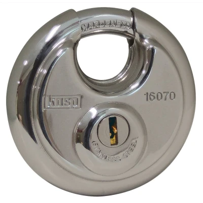Afbeelding van Kasp K16070A3 Hangslot Gelijksluitend Zilver Sleutelslot