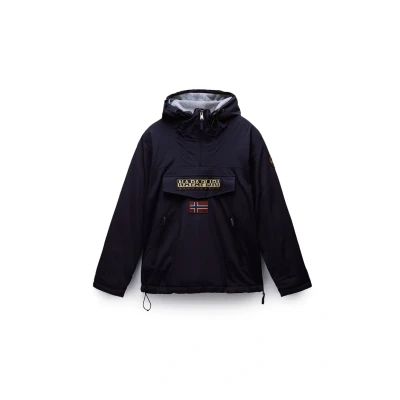 Afbeelding van Napapijri Rainforest Pocket 2 Heren Winter Anorak (maat: XS/46, Blauw)