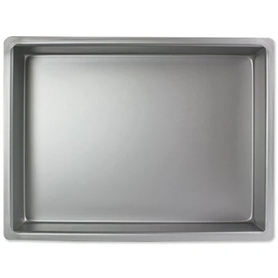 Afbeelding van PME OBL12182 Rechthoekige taartvorm van aluminium, 30,5 x 45,7 5,1 cm, zilverkleurig, cm